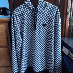Vans Off the Wall checkered hoodie